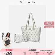 紐芝蘭（NUCELLE）包包女款2025年大容量托特子母包上班通勤女包單肩手提包生日禮物