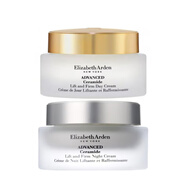 伊麗莎白雅頓21天復合面霜顯效角鯊烷補水緊致抗皺潤膚 元旦新年禮物 塑顏緊致日晚套裝(50ml*2)