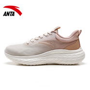 anta kids安踏輕便跑鞋男鞋2025夏季新款網(wǎng)面透氣減震運(yùn)動鞋軟底舒適跑步鞋 5510-3白堊色/沙土灰 39 現(xiàn)貨速發(fā)
