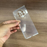GKK適用華為mateX3手機保護殼矽膠軟殼x3保護殼套典藏版超薄2024新款 矽膠軟殼磁吸充電--全透明單后殼 華為MateX5