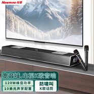 紐曼（Newmine）G69  回音壁 家庭KTV音響套裝 家庭影院 電視音響 客廳家用無線K歌藍(lán)牙音箱麥克風(fēng) 