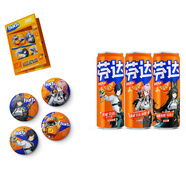 芬達x絕區零聯(lián)名款 橙味汽水飲料330ml*24罐+絕區零立繪吧唧套組
