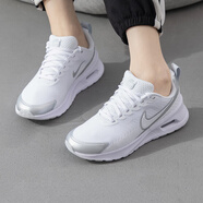 耐克（NIKE）女鞋 2025新款夏季時尚運動鞋緩震耐磨跑步鞋休閑鞋 AIR MAX-白銀 38