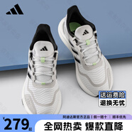 阿迪達斯adidas跑步鞋男鞋女鞋夏季黑武士輕便減震網(wǎng)面透氣休閑跑鞋運動鞋 JQ1163【官方正品 假一賠十】 41