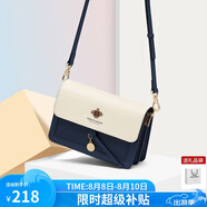 蔻一（Cnoles）斜挎包包女士牛皮單肩高端通勤小方包七夕情人節(jié)禮物送女友老婆