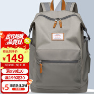 第九城（V.NINE）雙肩包男孩防潑水旅行背包15.6英寸電腦包大學(xué)生中學(xué)生書包女生