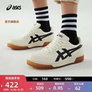 亞瑟士ASICS男鞋女鞋運動(dòng)休閑鞋復古籃球鞋百搭板鞋 COURT MZ 米白色/黑色 41.5