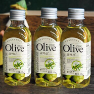 韓伊Olive精純橄欖油 補水保濕護發(fā)按摩防干裂 3瓶 共125ml*3