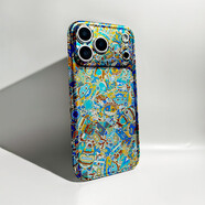 meskins【光影傳說(shuō)透明殼】全包薄適用蘋(píng)果17promax手機殼iPhone15pro新款套16pro防摔iPhone15pro/14pro 鐳射幻彩全包邊半透明6007 iPhone Air