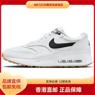 耐克（NIKE）AirMax1'86OGGolf網(wǎng)布皮革舒適百搭防滑低幫生活休閑鞋男款白黑 白黑 46