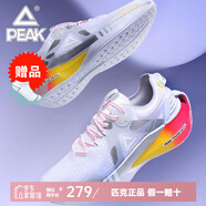 匹克態(tài)極3.0PRO 運(yùn)動(dòng)鞋男 太極跑鞋減震透氣輕便跑步鞋情侶鞋子 大白/熒光玫紅（女款） 36