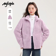 MJ STYLE舒棉絨外套女2025年冬季新款雙面絨加厚保暖潮流休閑開衫毛毛上衣