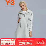 Y-3【 開學季】Y3 CH1 LONG VEST y3新款女子長款馬甲32GK4393 米白色 XS