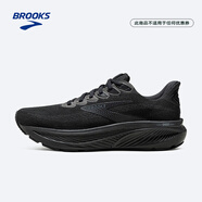 布魯克斯（BROOKS）男子Ghost 17幽靈緩震跑鞋 黑色/黑色/烏木色  42 
