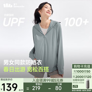 蕉下（beneunder）京東專供防曬衣女防曬服寬松外套男女同款A(yù)L672戶外烏云灰S