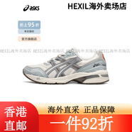 亞瑟士ASICS復古慢跑鞋男女同款老爹鞋運動休閑鞋舒適運動鞋 GEL- 煙灰色 43.5