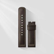 愛(ài)勒AGELOCER/艾戈勒大爆炸原裝手表帶正品 5803D2棕色皮帶