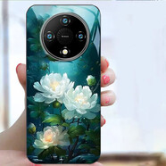 伊言適用樂(lè )視Letv x500手機殼Letv L18手機套樂(lè )視x500pro保護套女花軟殼 花朵綠底 其他