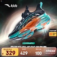 安踏兒童運動(dòng)鞋男女大童鞋春夏新品旋鈕扣緩震UFO5.0穿山甲跑鞋 【UFO5.0】黑/熒光水綠-3 39 腳長(cháng)約24.5cm
