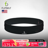 Flipbelt 飛比特運(yùn)動跑步腰包腰帶馬拉松裝備隱形手機(jī)包經(jīng)典款黑L