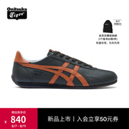 Onitsuka Tiger鬼塚虎新款休閑鞋 舒適輕便男女同款慢跑鞋RUNSPARK 深棕色 41.5