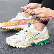 耐克（NIKE）男鞋 2025秋季新款運(yùn)動(dòng)鞋舒適透氣復(fù)古鞋低幫休閑鞋 VOMERO 5/孔雀綠帆白/曬圖退10 42