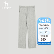 哈吉斯（HAZZYS）女裝 秋季運動直筒系帶休閑褲ATDSP0ACX01