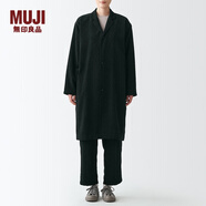 無印良品（MUJI）  Labo 男女通用 燈芯絨 長衫 無性別 男款女款 BFC36C1A 黑色 XXS-XS