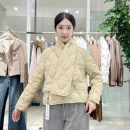 紅袖（hopeshow）紅袖女士簡(jiǎn)約時(shí)尚羽絨服89424370904 花園綠色 L