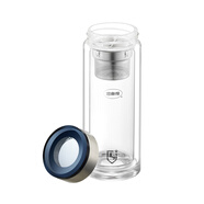 思樂得高硼硅銀離子玻璃杯GDC-350E-AG禮盒/高硼硅玻璃杯GDC-350WA彩盒 銀離子玻璃杯本色