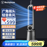 西屋（Westinghouse）無(wú)葉風(fēng)扇家用辦公室空氣循環(huán)扇直流變頻落地扇風(fēng)扇塔扇立式電風(fēng)扇WTH-WY006