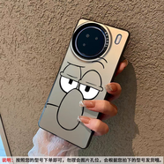 尚閃千適用于iQOOZ10Turbo手機殼章魚(yú)哥Neo9直邊磨砂硬殼Y300t硅膠軟邊S20全包防摔X100個(gè)性卡通 【透黑章魚(yú)哥】軟邊 IQOO11/IQOO11S通用