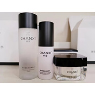 嬋皙（CHANXI）【官方】正品池云錦嬋皙國皂控油保濕卸妝手工潔面皂草本水乳面霜 草本水+乳+霜 100ml+50g+50g