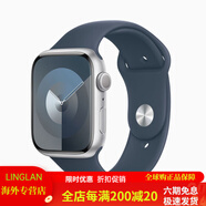 Apple手表Apple Watch Series S10代iWatchS9/S10智能運(yùn)動2024新款 [全國聯(lián)保]_S9銀色_【國行帶發(fā)票】 GPS_45_46mm