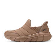 斯凱奇（Skechers）男女舒適加絨保暖運(yùn)動休閑一腳蹬健步鞋117506 棕色BRN 37