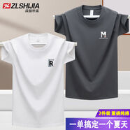 戰(zhàn)狼世家戰(zhàn)狼世家重磅100%純棉短袖T恤男新款寬松休閑百搭潮流半袖體恤衫 801 M 95-110斤