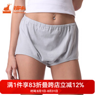 銅牛 女士?jī)?nèi)褲 汗布 大碼加肥型三角褲 吸濕透氣內(nèi)褲 VC005 淺灰-男女 （尺碼表參考男碼） 1條 3XL (185/110)