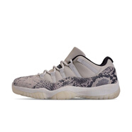 耐克（NIKE）Air Jordan 11 Low AJ11低幫 爆裂紋粉蛇白蛇紋籃球鞋 CD6846-002 白蛇 男 CD6846-002  40.5