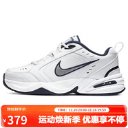 耐克NIKE男秋冬老爹鞋AIR MONARCH IV 運動(dòng)訓練鞋415445-102白藍44.5