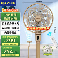 先鋒【雙層平面柔風(fēng)】家用雙環(huán)18片風(fēng)扇落地扇輕音節(jié)能空氣循環(huán)扇直流電機(jī)落地扇國(guó)家補(bǔ)貼DPS-P1RC