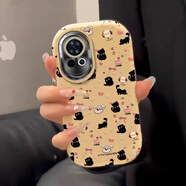 迅炫卡通動(dòng)物華為nova13pro手機殼適用nova12Ultra銀鏡12活力版ins風(fēng)11新款10可愛(ài)9se防摔8保護7套女6 銀鏡小胖墩【檸檬黃】卡通動(dòng)物K376 華為 nova 12 活力版