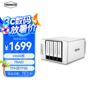 鐵威馬（TERRA MASTER）F4-423（4G）4盤位NAS網(wǎng)絡(luò)存儲服務(wù)器（intel四核、4G內(nèi)存）