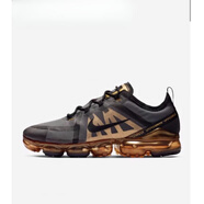 耐克（NIKE）Air VaporMax 2019己亥新年黑金粉白紅大氣墊跑鞋BQ7038-001 暗金色  45
