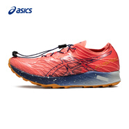 亞瑟士ASICS女子緩震透氣越野跑鞋F(xiàn)UJISPEED  橙色/藍(lán)色 37.5