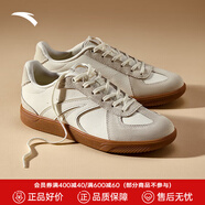 安踏（ANTA）【王一博同款】TT鞋丨經(jīng)典德訓鞋秋季新款百搭運動(dòng)鞋子男鞋 【男款】象牙白-1 39 (245mm)