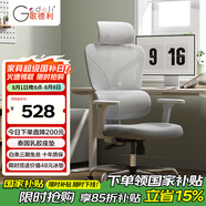 歌德利G22人體工學(xué)椅子電腦椅辦公椅電競老板椅逍遙椅學(xué)生學(xué)習椅 G22全灰+腰背分離+乳膠座墊