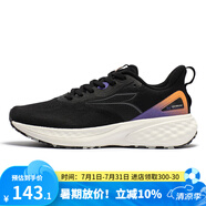 361°雨逸5.0丨運(yùn)動(dòng)鞋男鞋2024年春秋季新款網(wǎng)面防潑水361度女防護(hù)跑鞋 【E韌3.0】男款：曜石黑/甜派橙 42 男/女38