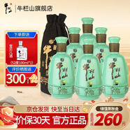 牛欄山百年和之牛濃香型高度白酒52度500ml*6瓶整箱裝過年送禮長輩年貨 52度 500mL 6瓶 整箱裝