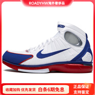 耐克（NIKE）2K4AirZoomHuaracheAll-Star(2016)科比高幫復古籃球鞋男款藍白紅 41