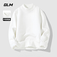 GLM毛衣男秋冬季保暖長袖內(nèi)搭半高領(lǐng)加厚打底衫男士針織衫